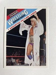 1988 Wonderama NWA Wrestling Cover Card Ric Flair - Picture 1 of 2