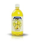 Fresh Pet Cleaner Deodoriser Animal Safe 1L Eco Refill Makes 25L Lemon