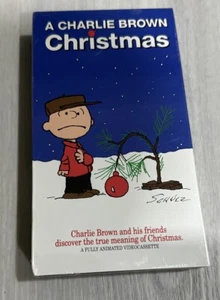 Charlie Brown Christmas Classic 1990 VHS Factory Sealed NEW Rare Promo - Picture 1 of 4