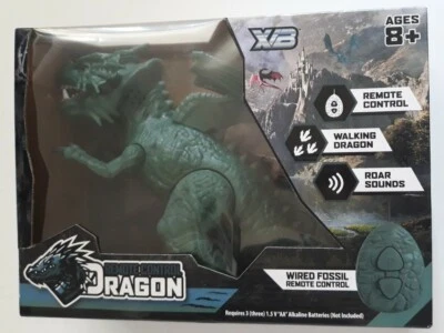 remote control  GREEN Dragon this rc toy dragon walks & makes roaring sounds! - Image 1 of 3