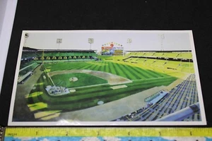 1993 Bill Goff Art Card - Comisky Park Revisited by Robert Weiferich 6.5x4" - Picture 1 of 2