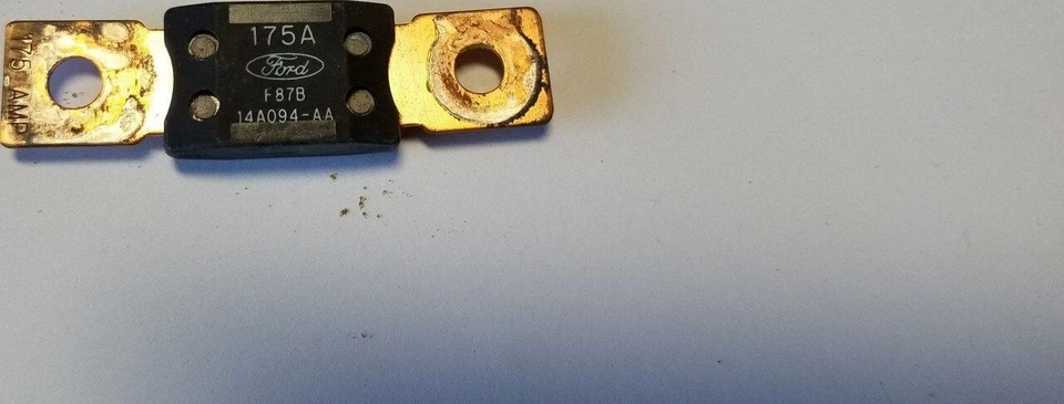 Jaguar S-Type S 2000 2001 2002 tipo caja de fusibles mega 175 amperios fusible F87B-14A094-AA Foto 1 de 1