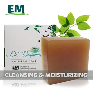 Dr. Benjamin Handmade Natural EM (Effective Microorganism) Herb Bar Soap - Picture 1 of 30