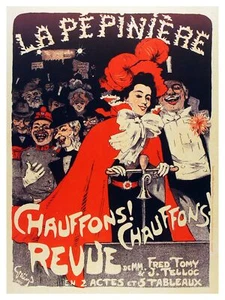 5268 La Pepiniere Chauffons revue Poster.Interior design.Decoration Art - Picture 1 of 1