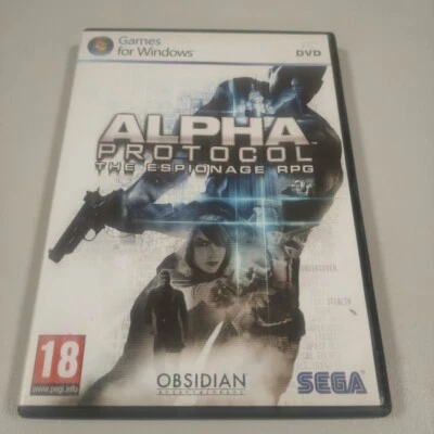 PC Alpha Protocol The Espionage RPG (Microsoft Windows, 2010) Complete CIB 2Disc - Image 1 of 4