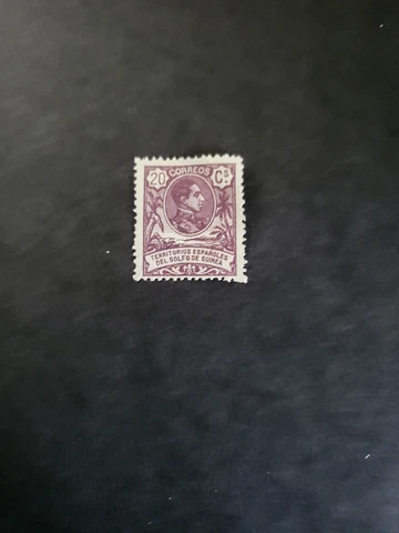 Stamps Spanish Guinea Scott 90 hinged Cover