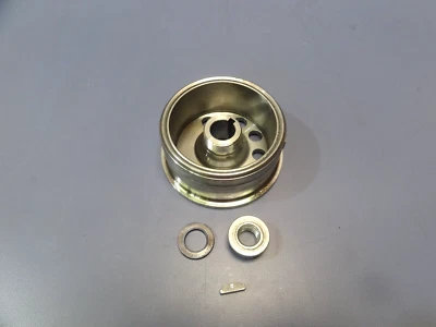 2005 05-09 Honda CRF250R OEM Charging Magneto Rotor Flywheel - Image 1 of 4