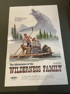 THE ADVENTURES OF THE WILDERNESS FAMILY Poster film teatrale originale 1975 - Foto 1 di 6