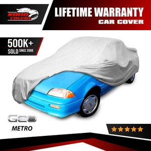 Geo Metro Convertible 5 Layer Waterproof Car Cover 1990 1991 1992 1993 - Picture 1 of 11