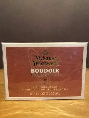 BOUDOIR Vivienne Westwood 6.7 OZ / 200 ML RICH BODY CREAM New in SEALED Box RARE - Image 1 of 4