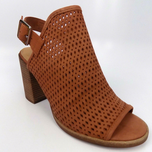 NEW BALANCE NUOVO! Steve Madden sandali donna Nettuno punta aperta tacco marrone taglia 6 0 M