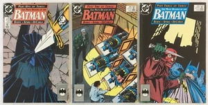 Batman #433-435 The Many Deaths of The Batman Complete Story DC 1989 VF/NM 9.0 - Picture 1 of 2