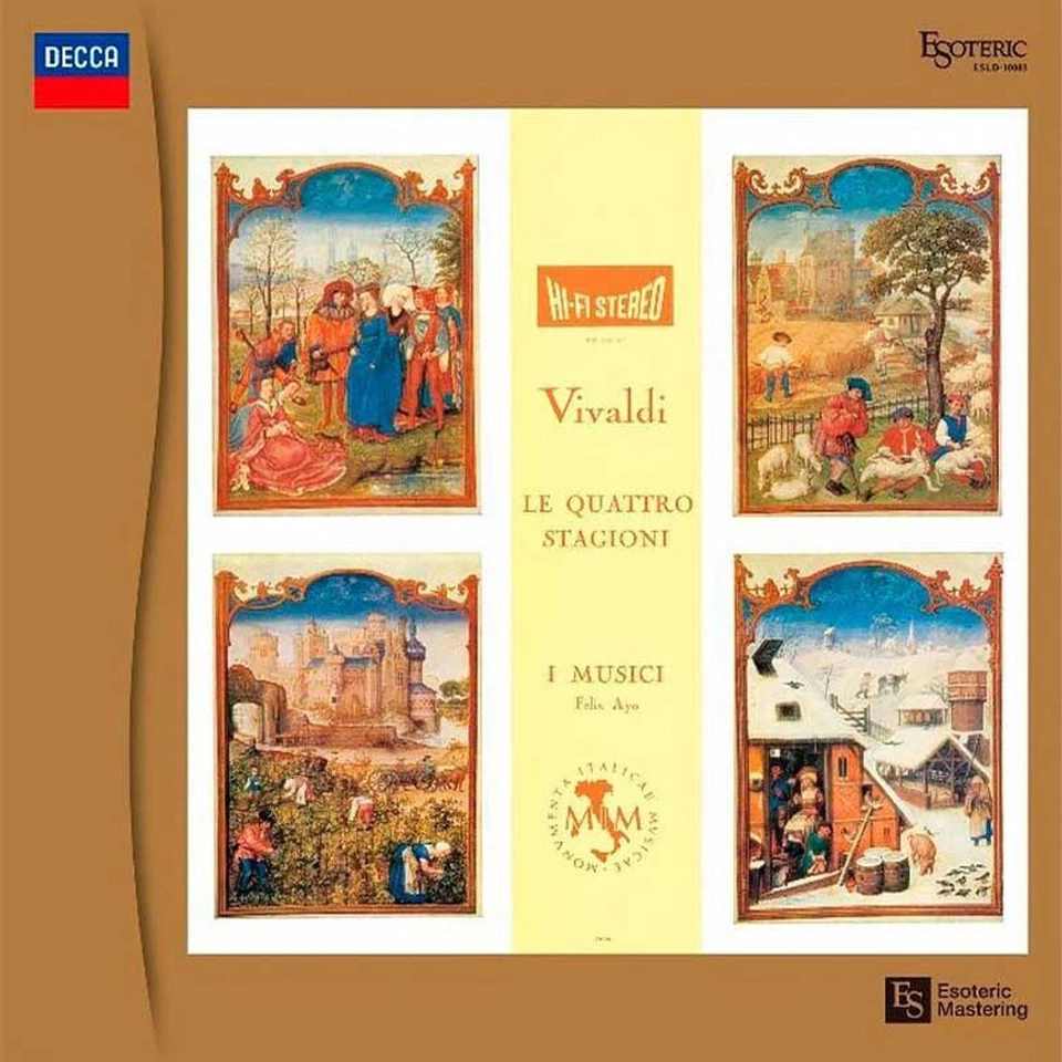 Vivaldi: The Four Seasons (Vinyl) (Esoteric) - Image 1 of 1