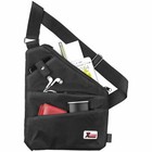Xcase Crossbody-Tasche mit 3 Fächern, RFID- & NFC-Blocker, unisex, schwarz