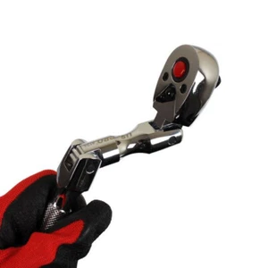 US PRO 3/8 Ratchet Flexi Multi angle Quick Release Reversible Socket Wrench - Picture 1 of 5