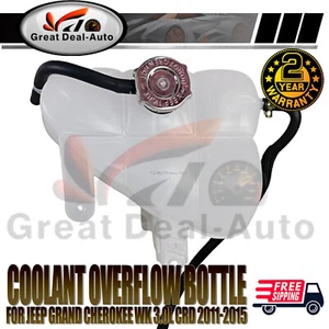55037999AJ Coolant Overflow Bottle For Jeep Grand Cherokee WK 3.0L CRD 2011-2015 - Picture 1 of 5