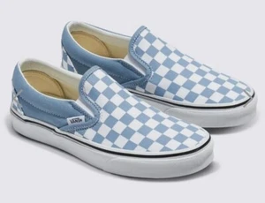 Vans Slip-On Color Theory Checkerboard Dusty Blue VN000BVZDSB1 Men Size US 6 - Picture 1 of 6