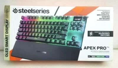 SteelSeries Apex Pro TKL RGB Compact Mechanical Keyboard US 64734 - Image 1 of 4