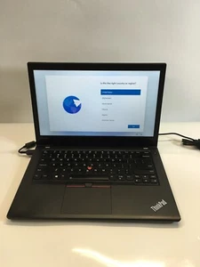 Lenovo ThinkPad T470 14" Intel Core i5-6300U 2,40Ghz 16GB RAM 256GB SSD - Bild 1 von 6