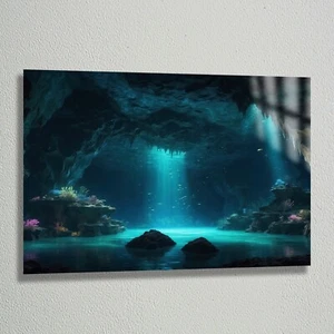 Underwater View Artful, Wall Art Decor, Wall Design idea, Spiritual Wall Art - Picture 1 of 18