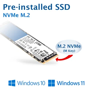 256GB 512GB 1TB NVMe 2280 SSD Windows SSD Upgrade for Laptop/PC - Replace SSD - Afbeelding 1 van 1