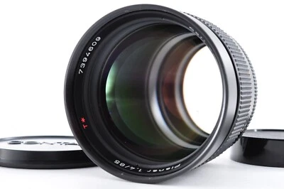 Contax Carl Zeiss Planar T* 85mm f/1.4 MMJ MF Lens C/Y Mount From Japan "Exc+4" - Image 1 of 4
