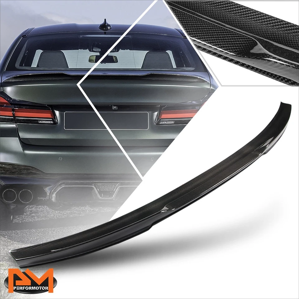 Alerón de maletero de fibra de carbono real para BMW Serie 3 G20 G21 Sedán 19-22 Foto 1 de 4