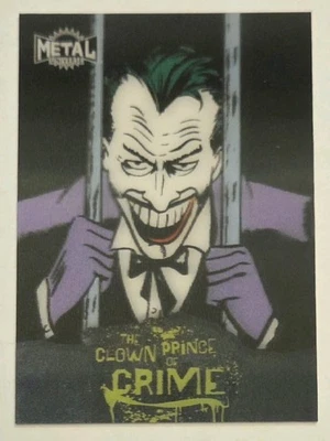 The Joker 2025 Skybox Metal Universe Batman The Clown Prince Of Crime 3-D (1:96) - Image 1 of 2