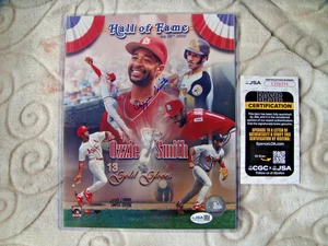 Ozzie Smith signed 8x10 baseball vintage photo autographed JSA Certified /5000 - Picture 1 of 2