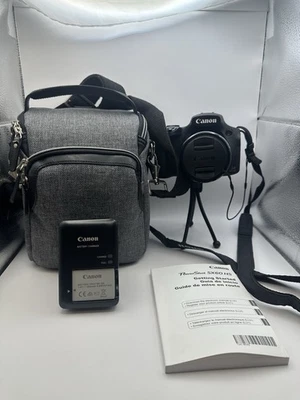 Canon PowerShot SX60 HS 16.1MP Digital Camera w/65x Optical Zoom Lens 3-inch LCD - Image 1 of 4