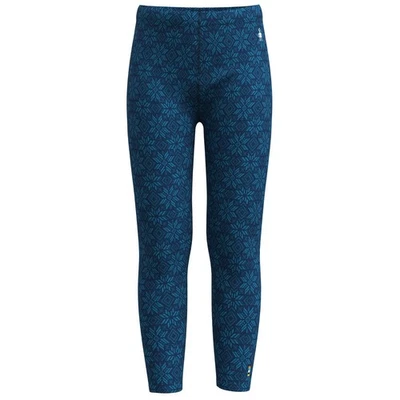 $65 SmartWool Pantalones Clásicos Térmicos Capa Base para Niños - Azul Marino Profundo - Medianos - Nuevos Foto 1 de 4