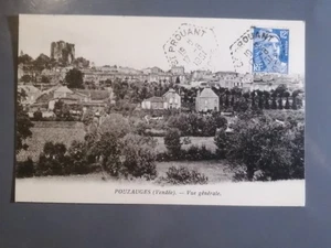 CPA 85 POUZAUGES - Vue Générale - Imagen 1 de 2