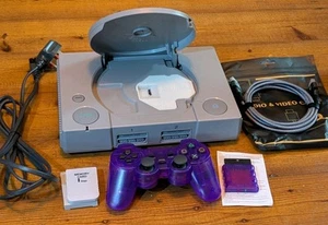 Playstation 1, HDMi mod, Xstation, Full Recap, Wireless Controlller, Memory Card - Picture 1 of 17
