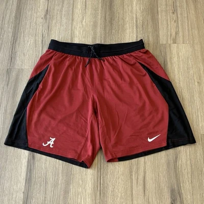 Nike Dri Fit Alabama Crimson Tide Men’s Large Training Shorts 908377-613 - Image 1 of 4