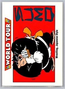 Impel Disney #174 1991 lucha libre, gira mundial estilo japonés - Imagen 1 de 2