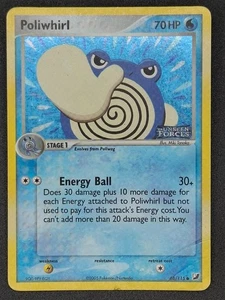 Poliwhirl, 68/115, Unseen Forces, Reverse Holo Stamped, LP - Bild 1 von 2