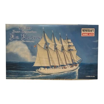 Minicraft Tall Ship Juan Sebastian De Elcano Spanish Navy Training Model Kits - Image 1 of 2