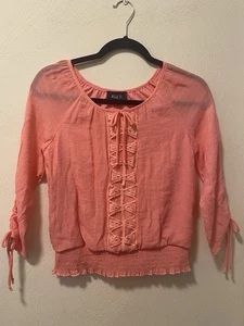 Ally B. Girls Long Sleeve Top Size L(14) - Picture 1 of 11
