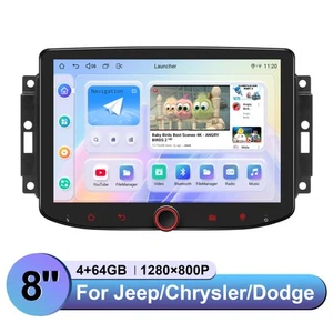 JOYING HD Touchscreen 8 inch 1280*800P Radio for Chrysler Town&Country 2008-2016 - Foto 1 di 16