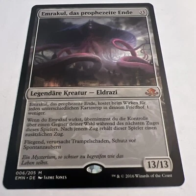 Emrakul, the Promised End (DE) EMN German NM MTG - Image 1 of 2