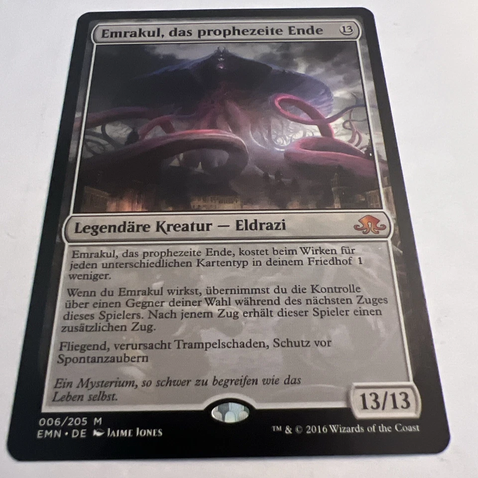 Emrakul, the Promised End (DE) EMN German NM MTG - Image 1 of 2