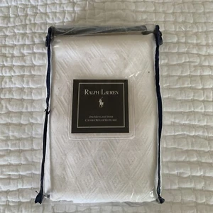 Ralph Lauren Home MATELASSE Diamond EURO SHAM Quilted  100% Cotton PORTUGAL - Picture 1 of 6