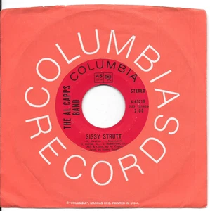 AL CAPPS BAND Sissy Strutt on Columbia soul funk Meters cover 45 HEAR - Picture 1 of 2