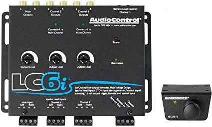 AudioControl LC6i 6 Channel Line Out Converter & ACR-1 Dash Remote - Image 1 of 1