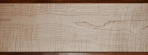 Curly Tiger Hard Maple Lumber 22-1/2" x 6-3/4" x 7/8" Luthier - Picture 1 of 4