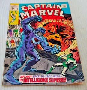 CAPITÁN MARVEL #16. SEPT 1969. MARVEL. En muy buen estado. RONAN! ¡INTELIGENCIA SUPREMA! - Imagen 1 de 1