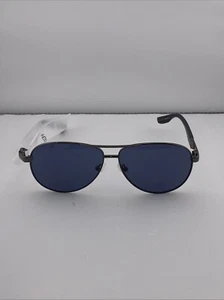 Gafas de sol Timberland para hombre aviador de metal níquel oscuro, lente azul TB7272. 6V - Imagen 1 de 5