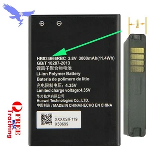 Replace Battery for Huawei HB824666RBC Free Ship with Tracking - Picture 1 of 1