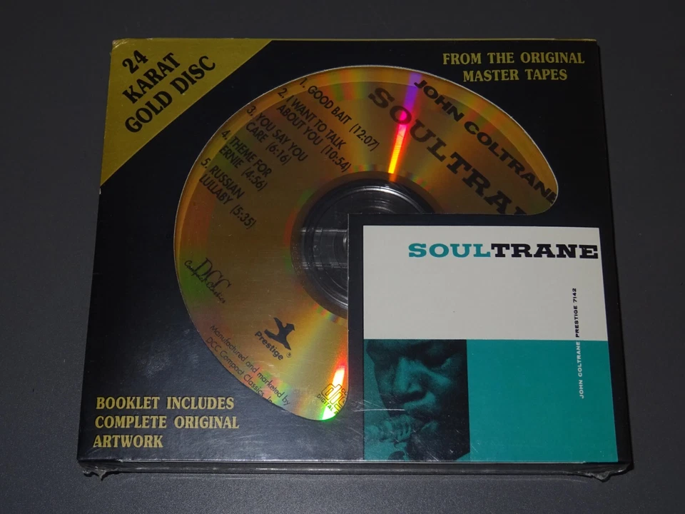JOHN COLTRANE - SOULTRANE/  DCC 24 KARAT GOLD USA-CD 1994 (GZS-1046) OVP! SEALED - Bild 1 von 2