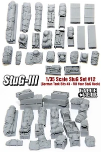 1/35 German WWII "Tank Bits 3" Stug Set #12 (24 Pieces) - Value Gear Resin - Picture 1 of 1